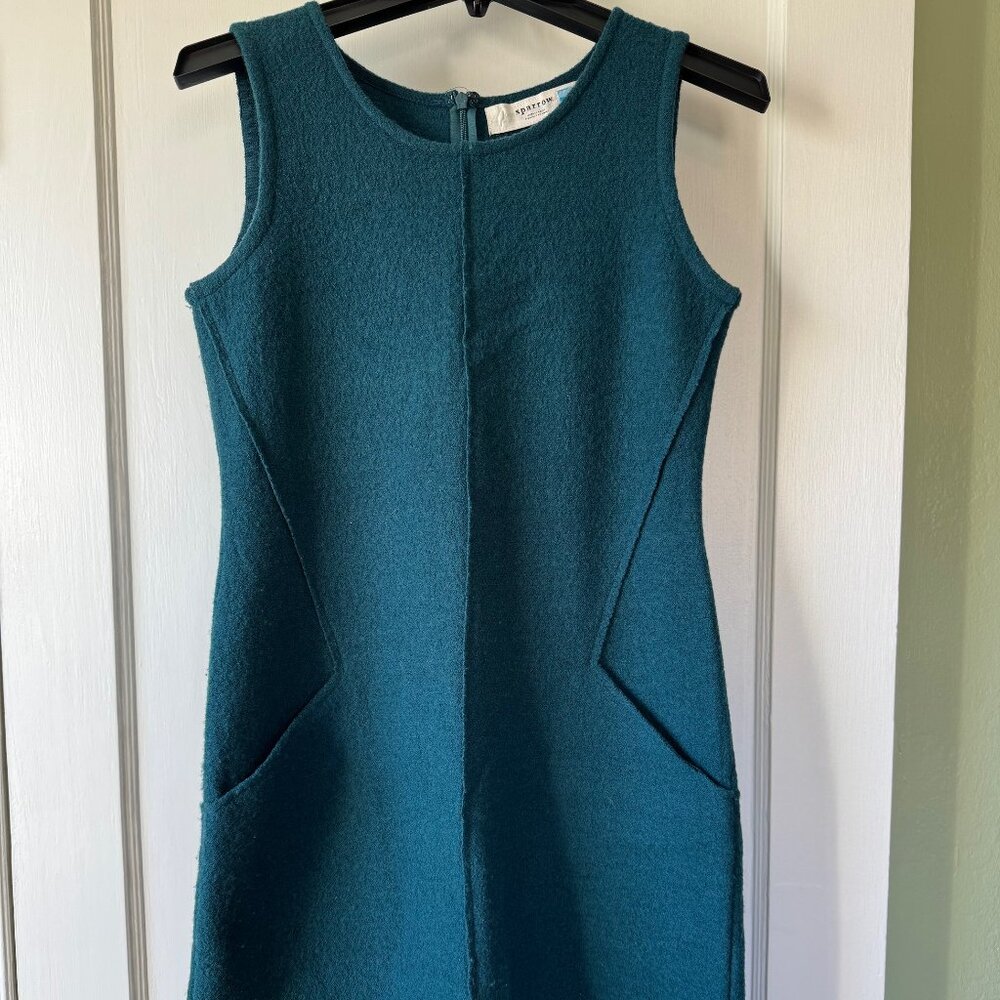 Sparrow 100% Boiled Wool Dress from Anthropologie, Sz Small